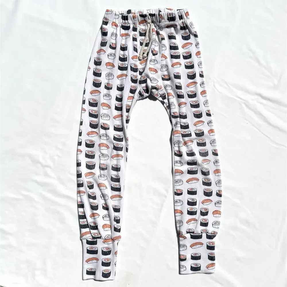 Little One Shop Unisex Kids 6-7 Sushi Print Pajama Set Girls Boys